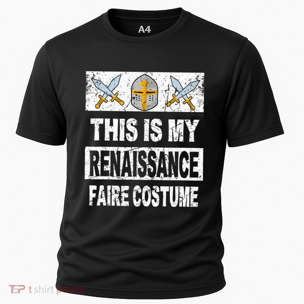 Retro Medieval Fest Renaissance Faire Costume Performance Shirt