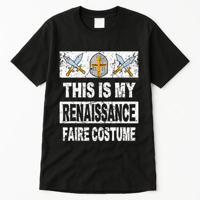 Retro Medieval Fest Renaissance Faire Costume Tall T-Shirt