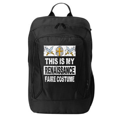 Retro Medieval Fest Renaissance Faire Costume City Backpack