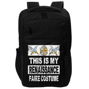 Retro Medieval Fest Renaissance Faire Costume Impact Tech Backpack