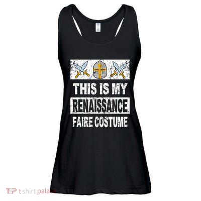 Retro Medieval Fest Renaissance Faire Costume Ladies Essential Flowy Tank