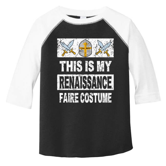 Retro Medieval Fest Renaissance Faire Costume Toddler Fine Jersey T-Shirt