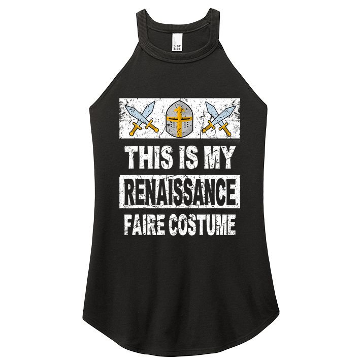 Retro Medieval Fest Renaissance Faire Costume Women's Perfect Tri Rocker Tank