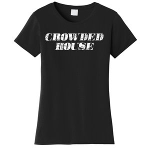 Retro Music Fun Crowded House S Tops Women's T-Shirt