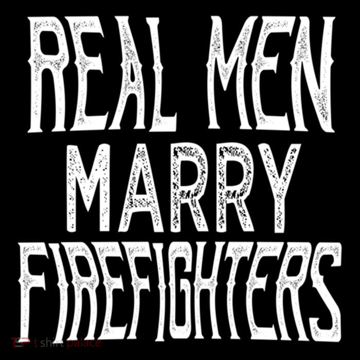 Real Marry Firefighters Meaningful Gift Flatbill Hat