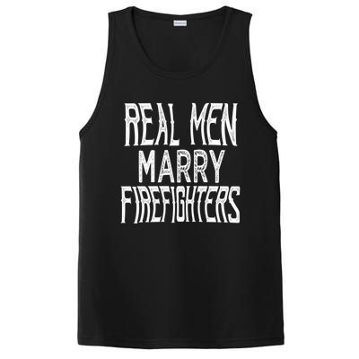 Real Marry Firefighters Meaningful Gift PosiCharge Competitor Tank