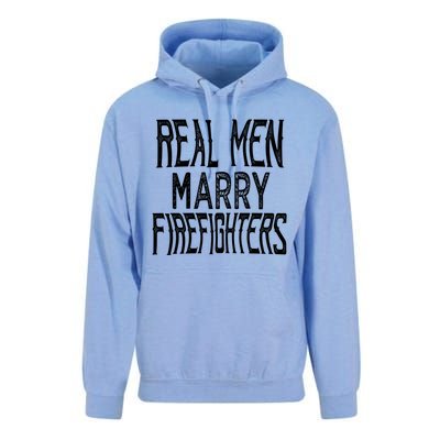 Real Marry Firefighters Meaningful Gift Unisex Surf Hoodie