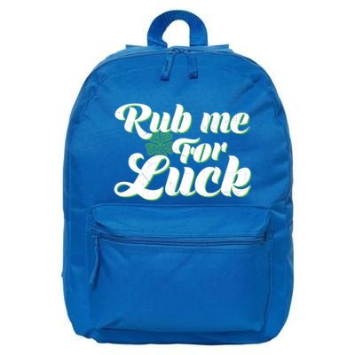 Rub Me For Luck Gift 16 in Basic Backpack