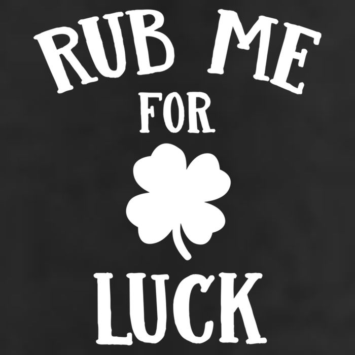 Rub Me For Luck Cool Gift 11oz C Handle Ceramic Mug