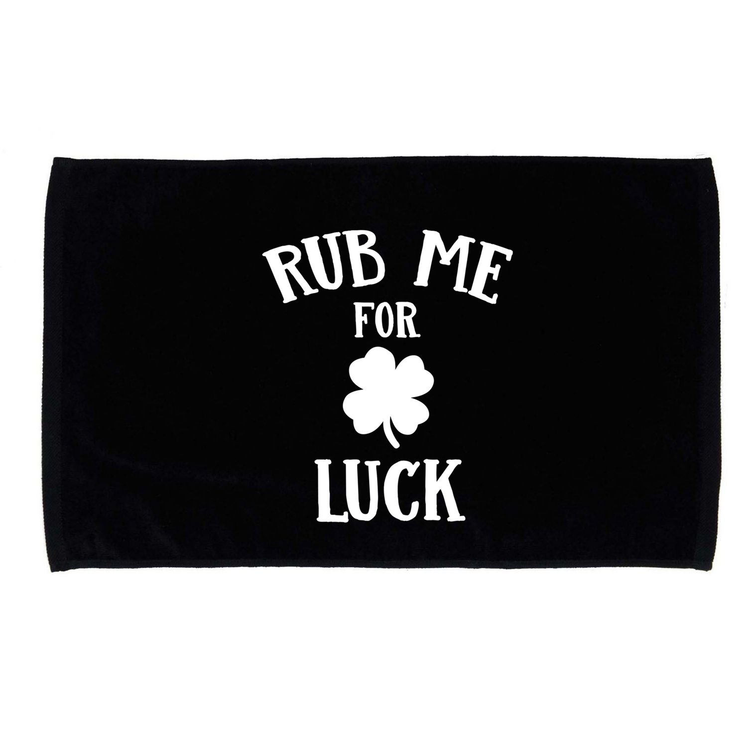 Rub Me For Luck Cool Gift Microfiber Hand Towel