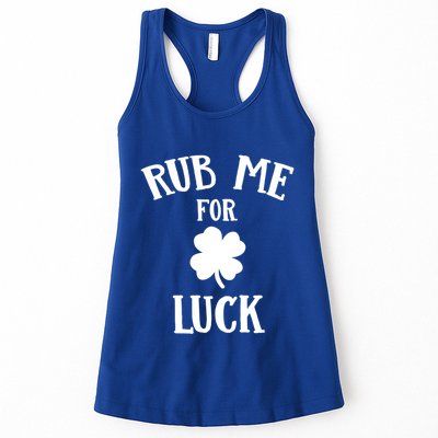 Rub Me For Luck Cool Gift Womens Tank Top