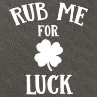 Rub Me For Luck Cool Gift Cotton Canvas Backpack