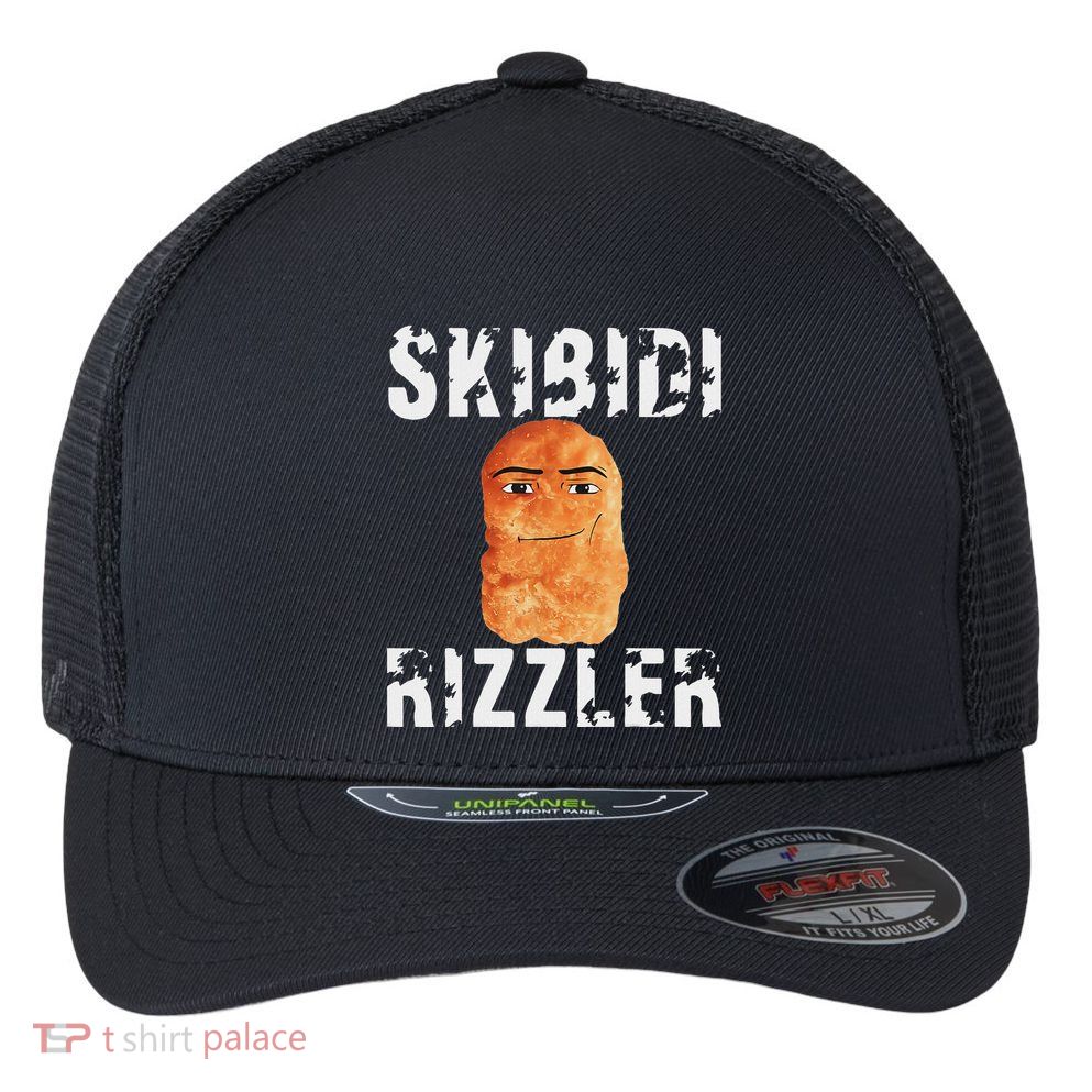 Rizzler Meme Funny Memes Brainrot Memes Rizz Flexfit Unipanel Trucker Cap