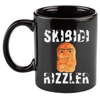 Rizzler Meme Funny Memes Brainrot Memes Rizz 11oz C Handle Ceramic Mug