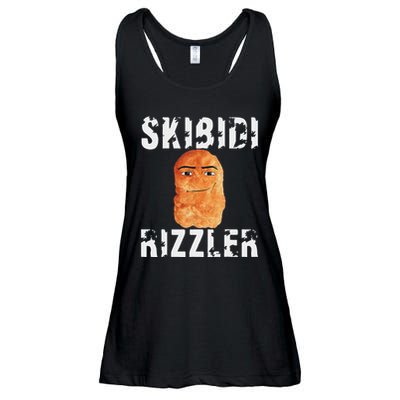 Rizzler Meme Funny Memes Brainrot Memes Rizz Ladies Essential Flowy Tank