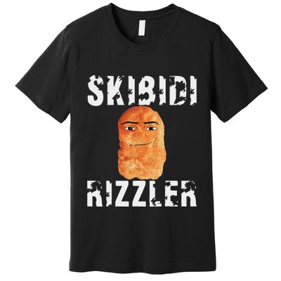 Rizzler Meme Funny Memes Brainrot Memes Rizz Premium T-Shirt
