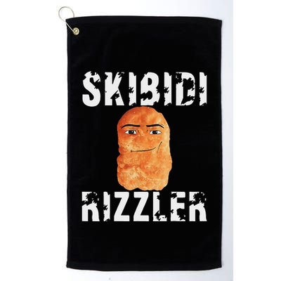 Rizzler Meme Funny Memes Brainrot Memes Rizz Golf Towel