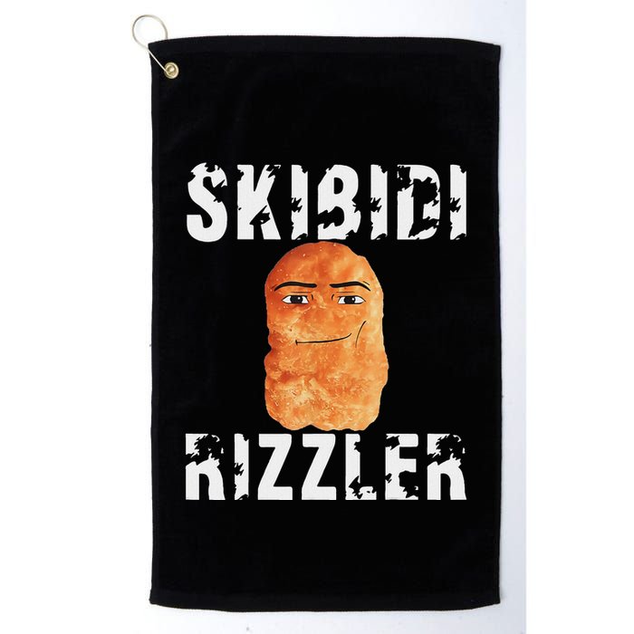 Rizzler Meme Funny Memes Brainrot Memes Rizz Golf Towel
