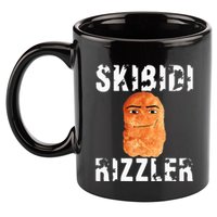Rizzler Meme Funny Memes Brainrot Memes Rizz 11oz C Handle Ceramic Mug