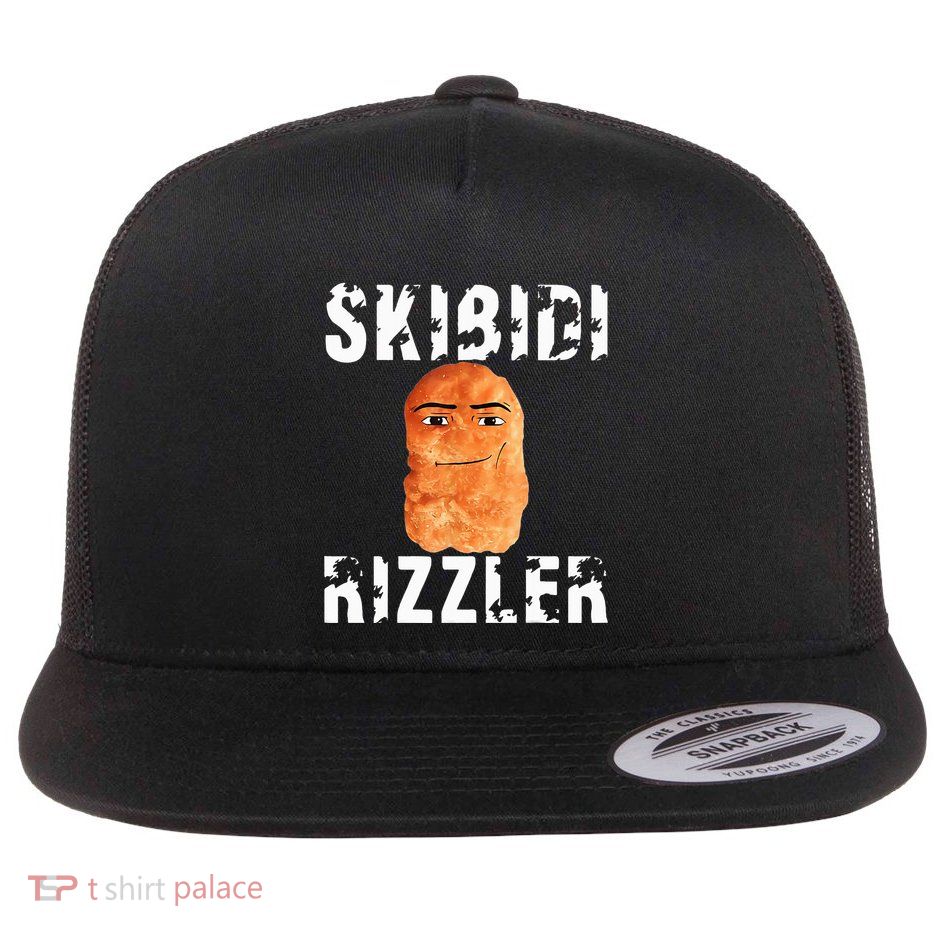 Rizzler Meme Funny Memes Brainrot Memes Rizz Flatbill Hat