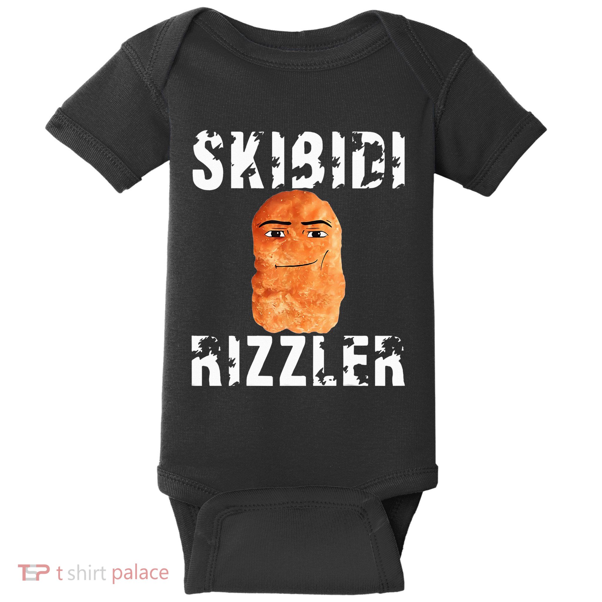Rizzler Meme Funny Memes Brainrot Memes Rizz Baby Bodysuit