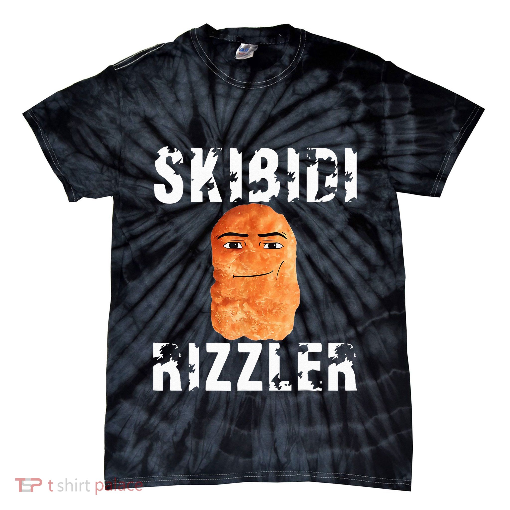 Rizzler Meme Funny Memes Brainrot Memes Rizz Tie-Dye T-Shirt