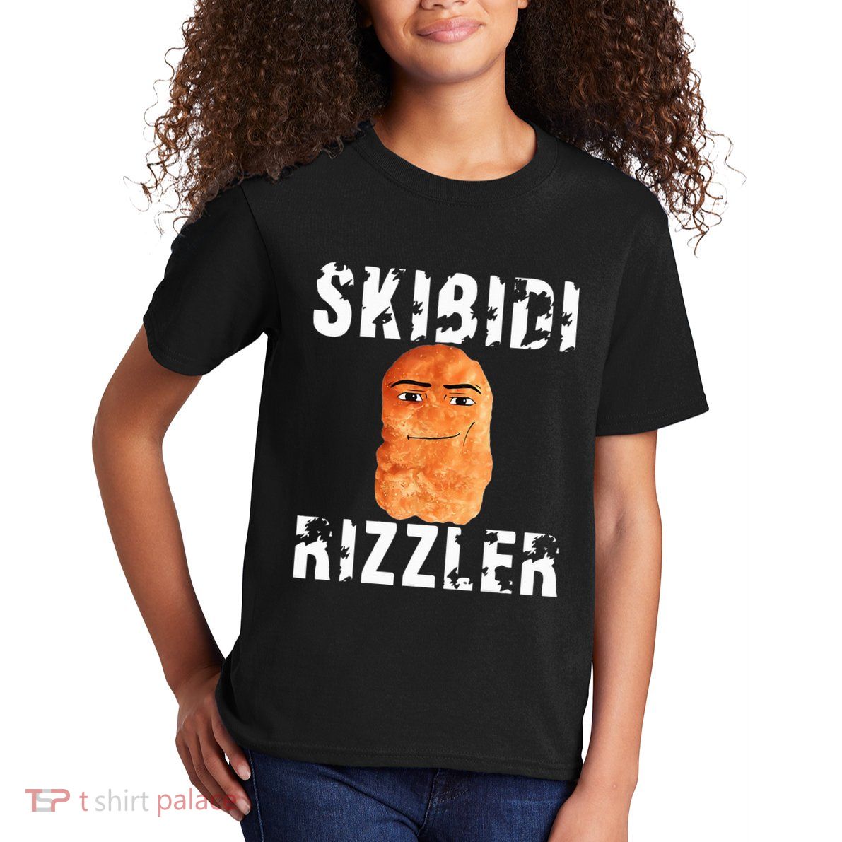 Rizzler Meme Funny Memes Brainrot Memes Rizz Kids T-Shirt