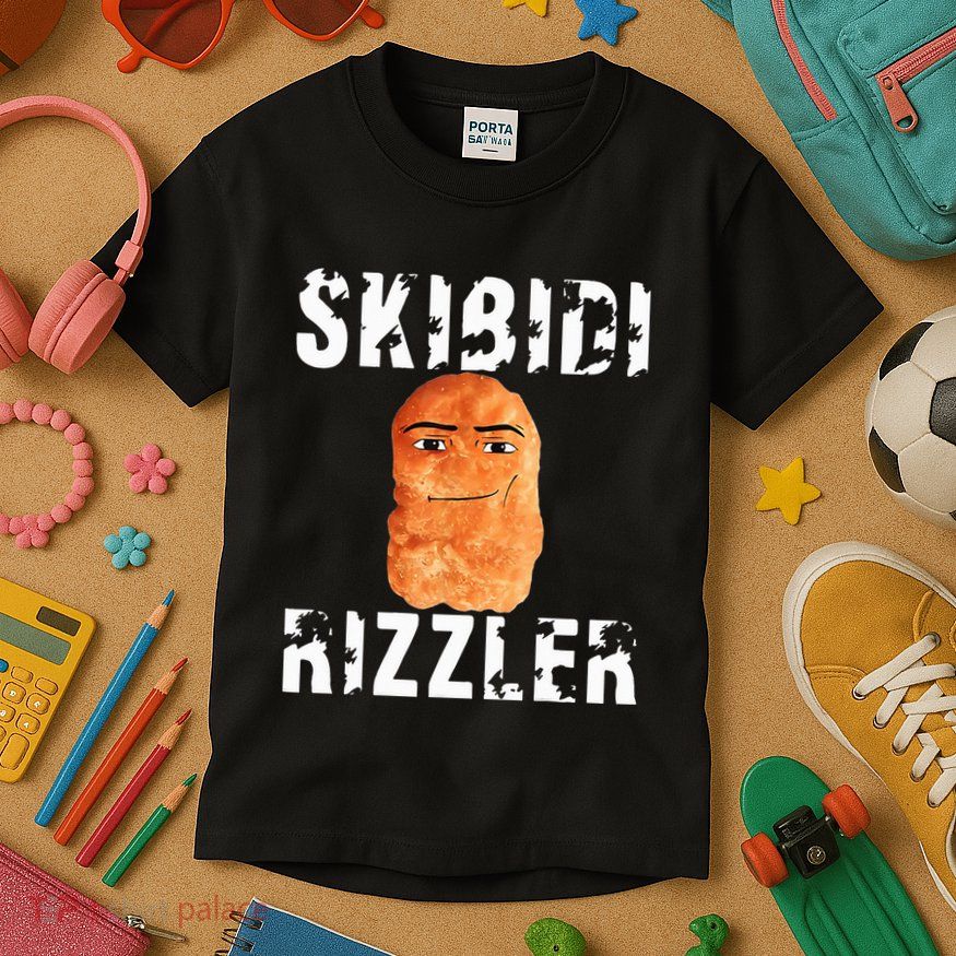 Rizzler Meme Funny Memes Brainrot Memes Rizz Kids T-Shirt