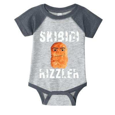 Rizzler Meme Funny Memes Brainrot Memes Rizz Infant Baby Jersey Bodysuit