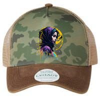 Ramadan Mubarak Fasting Mode On Gift Ramadan Kareem Legacy Tie Dye Trucker Hat