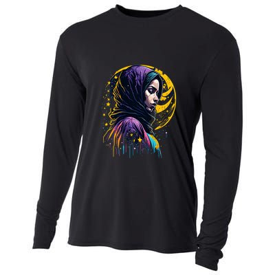 Ramadan Mubarak Fasting Mode On Gift Ramadan Kareem Cooling Performance Long Sleeve Crew