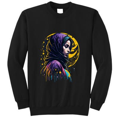 Ramadan Mubarak Fasting Mode On Gift Ramadan Kareem Tall Sweatshirt