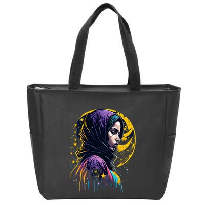 Ramadan Mubarak Fasting Mode On Gift Ramadan Kareem Zip Tote Bag