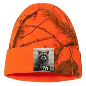 Raccoon Mugshot Funny Parody Kati Licensed 12" Camo Beanie