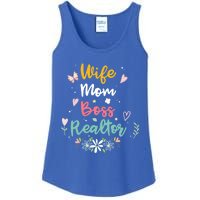 Realtor Mom Great Gift Wife Mom Boss Realtor Gift Ladies Essential Tank