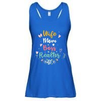 Realtor Mom Great Gift Wife Mom Boss Realtor Gift Ladies Essential Flowy Tank