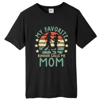 Running Mom Gift Runner Mom Running Marathon Tall Fusion ChromaSoft Performance T-Shirt