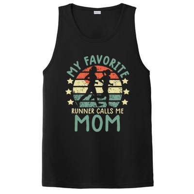 Running Mom Gift Runner Mom Running Marathon PosiCharge Competitor Tank