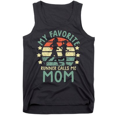 Running Mom Gift Runner Mom Running Marathon Tank Top