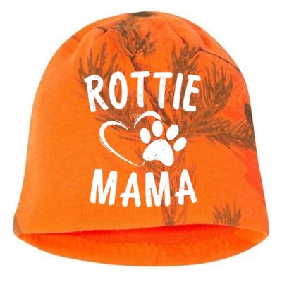 Rottie Mama Gift Dog Lover Apparel Pet Owner Rottweiler Mom Kati - Camo Knit Beanie