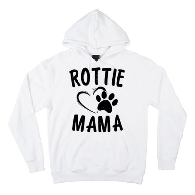 Rottie Mama Gift Dog Lover Apparel Pet Owner Rottweiler Mom Hoodie