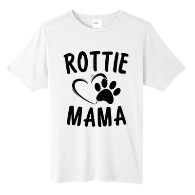 Rottie Mama Gift Dog Lover Apparel Pet Owner Rottweiler Mom Tall Fusion ChromaSoft Performance T-Shirt