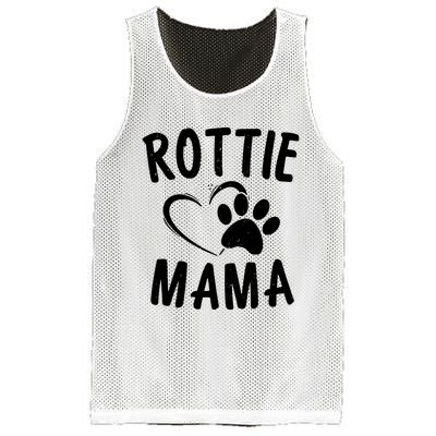 Rottie Mama Gift Dog Lover Apparel Pet Owner Rottweiler Mom Mesh Reversible Basketball Jersey Tank