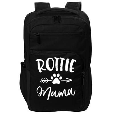 Rottie Mama Gifts Rottweiler Lover Owner Gifts Dog Mom Impact Tech Backpack