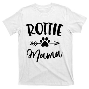 Rottie Mama Gifts Rottweiler Lover Owner Gifts Dog Mom T-Shirt