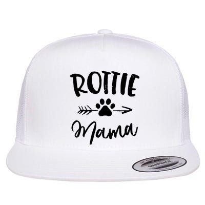 Rottie Mama Gifts Rottweiler Lover Owner Gifts Dog Mom Flat Bill Trucker Hat