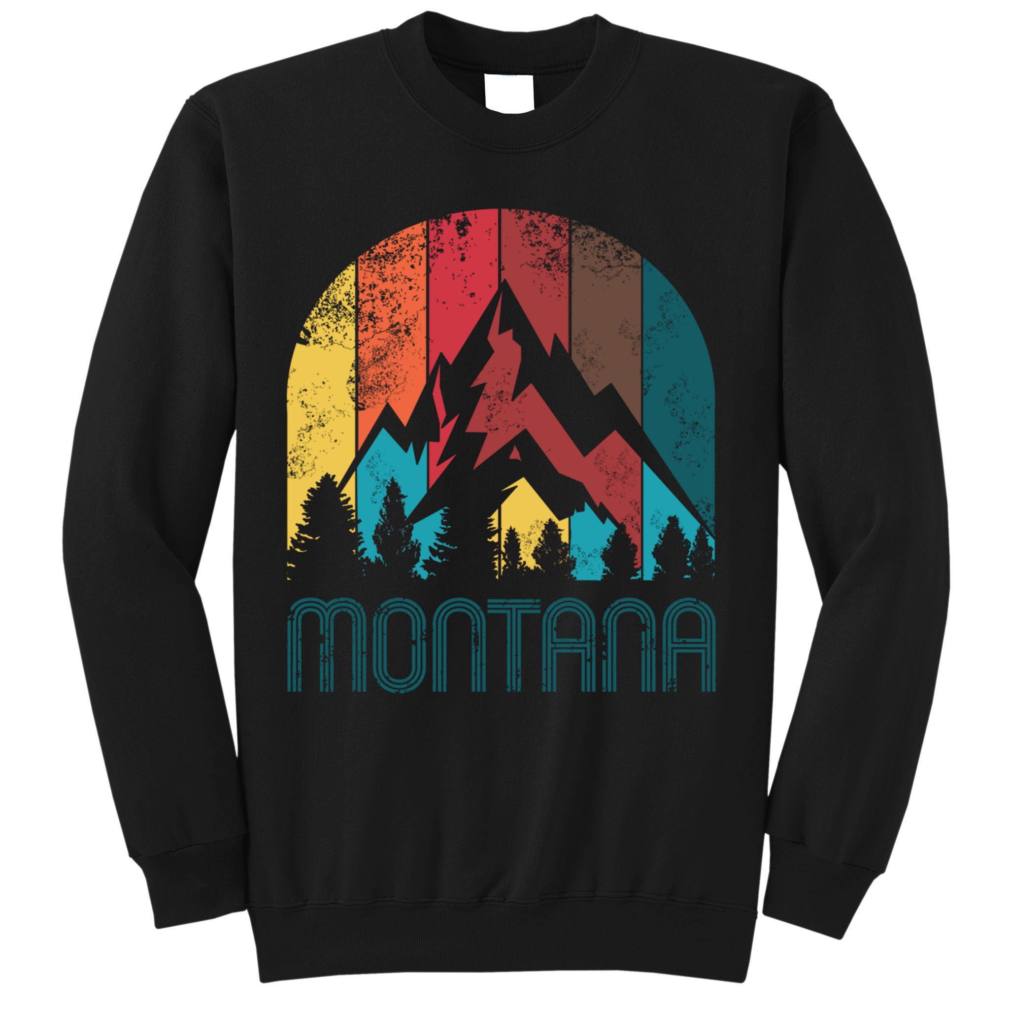 Retro Montana Gift For Men Women And Kids Sweatshirt