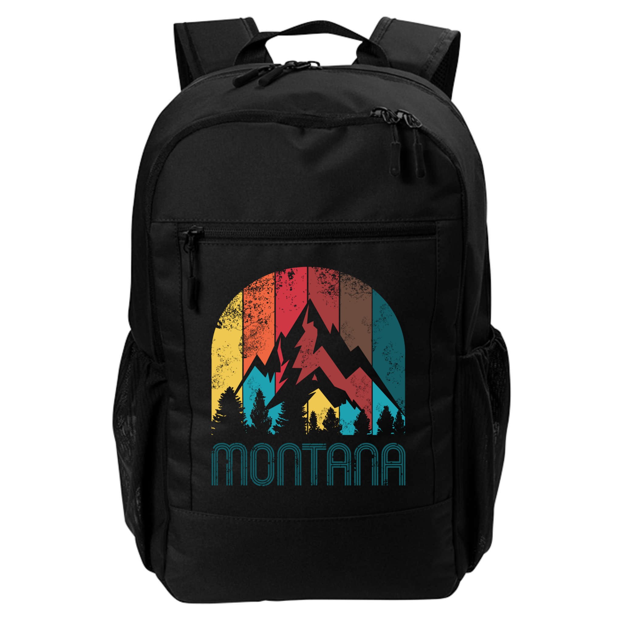 Retro Montana Gift For Men Women And Kids Backpack
