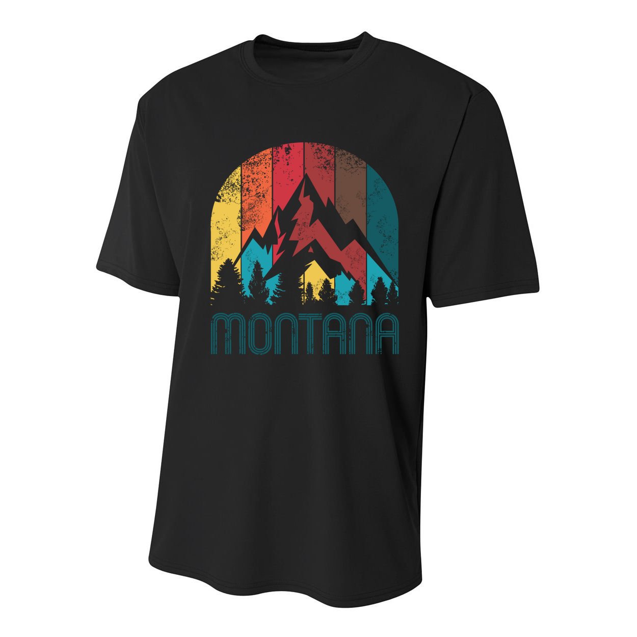 Retro Montana Gift For Men Women And Kids Youth Performance Sprint T-Shirt
