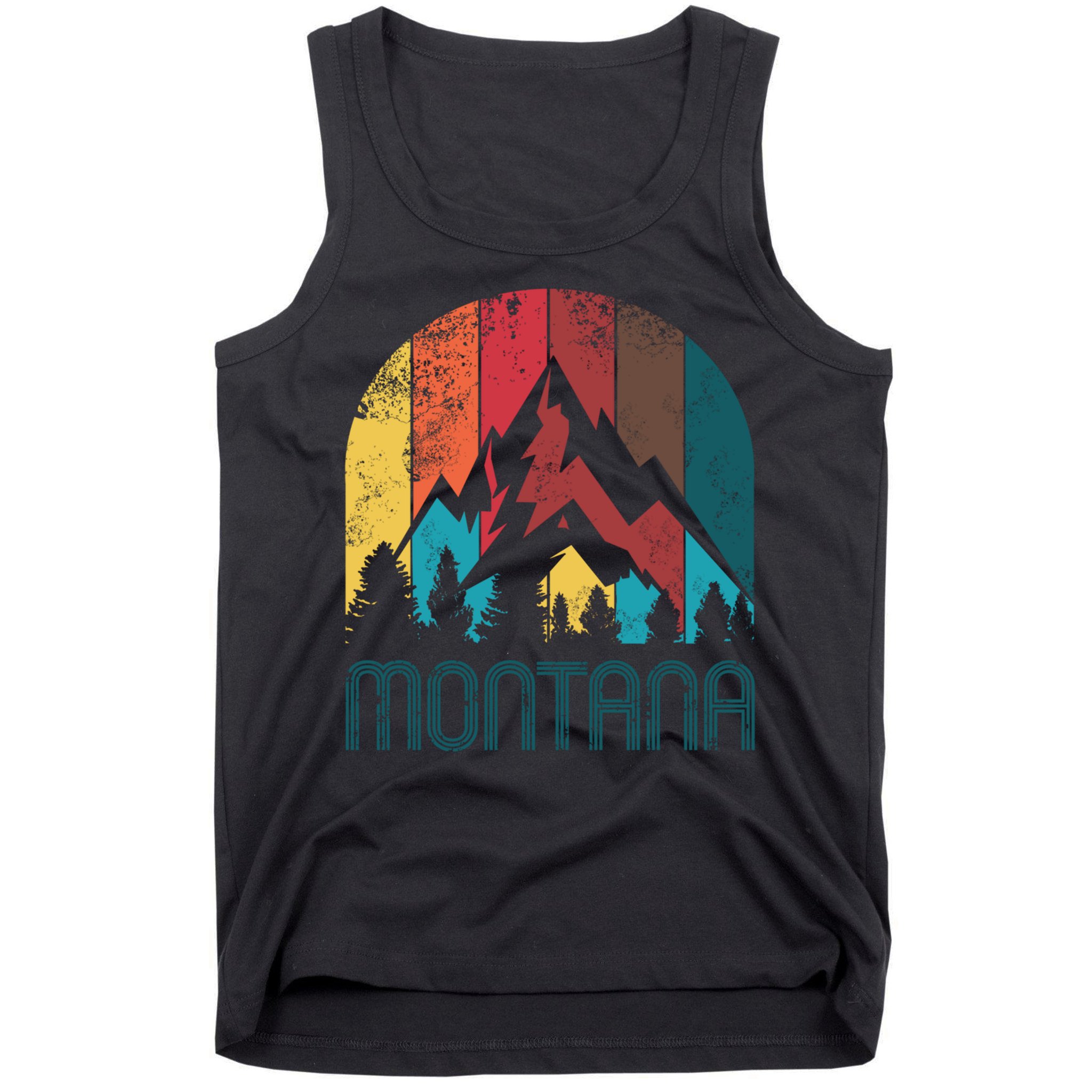 Retro Montana Gift For Men Women And Kids Tank Top